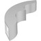 Ekena Millwork 3-in. W x 14-in. D x 18-in. H Ozark Architectural Grade PVC Knee Brace BRCP03X14X18OZK - alternate 4